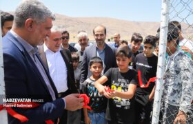 زمین چمن مصنوعی رکن‌آباد با اعتبار ۵۰ میلیارد ریال افتتاح شد
