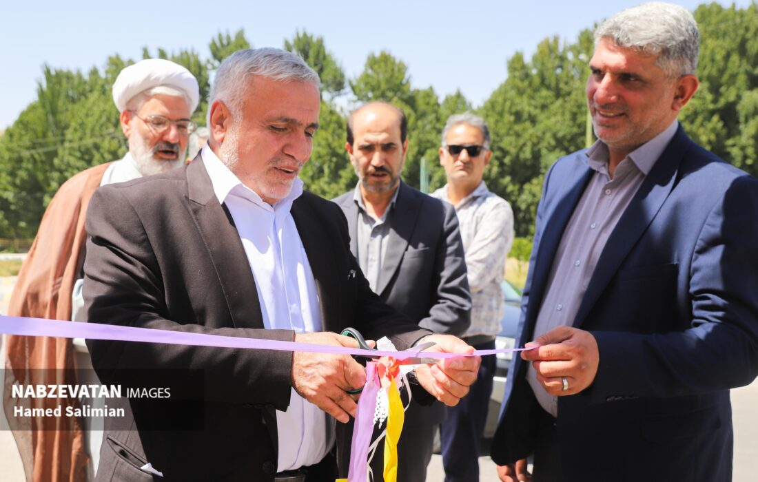 افتتاح پروژه بلوار روستای کرچگان به مناسبت هفته دولت