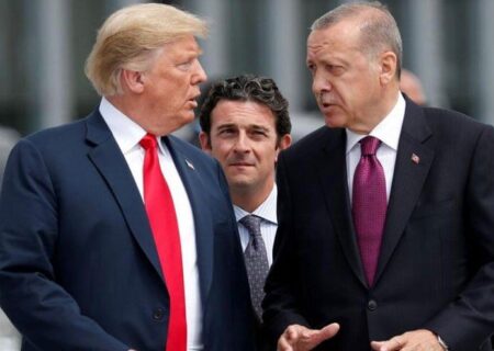 اردوغان در گفت وگو با ترامپ خواستار دیپلماسی برای حل تنش ها بین تهران و واشنگتن شد