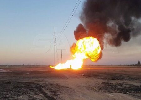 انفجار خط صادرات گاز سوریه؛ فعالیت چند نیروگاه برق مختل شد