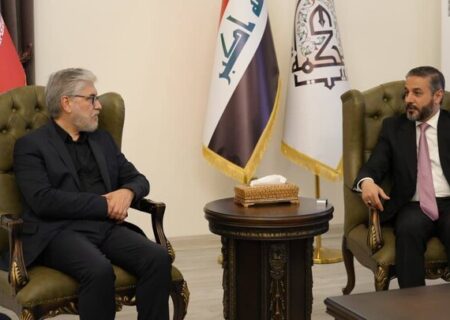 دیدار وزیر علوم ایران با رئیس بیت‌الحکمه عراق
