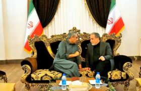 گفت وگوی عراقچی با وزیر کشور پاکستان در فرودگاه مشهد
