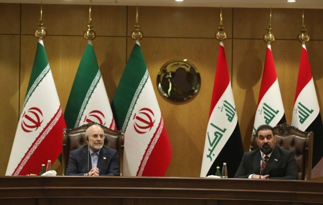 قالیباف با رئیس مجلس نمایندگان عراق دیدار کرد