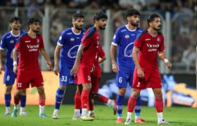 تساوی استقلال و نساجی مازندران در نیمه نخست