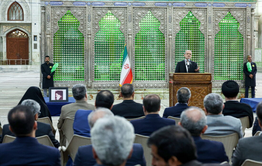 پزشکیان: تلاش می‌کنیم خدمتگزار مردم باشیم/ دنیا در برابر قدرت ایران حیرت کرد