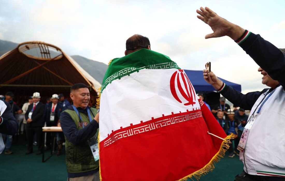 اولین طلای ایران در بازی‌های جهانی عشایری؛ قیطاسی قهرمان شد