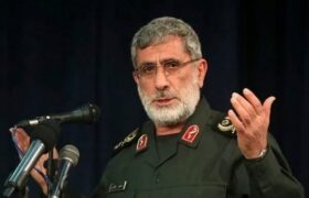 سردار قاآنی: جبهه مقاومت با عزت به مسیر خود ادامه می‌دهد/آمریکا از عراق اخراج شد