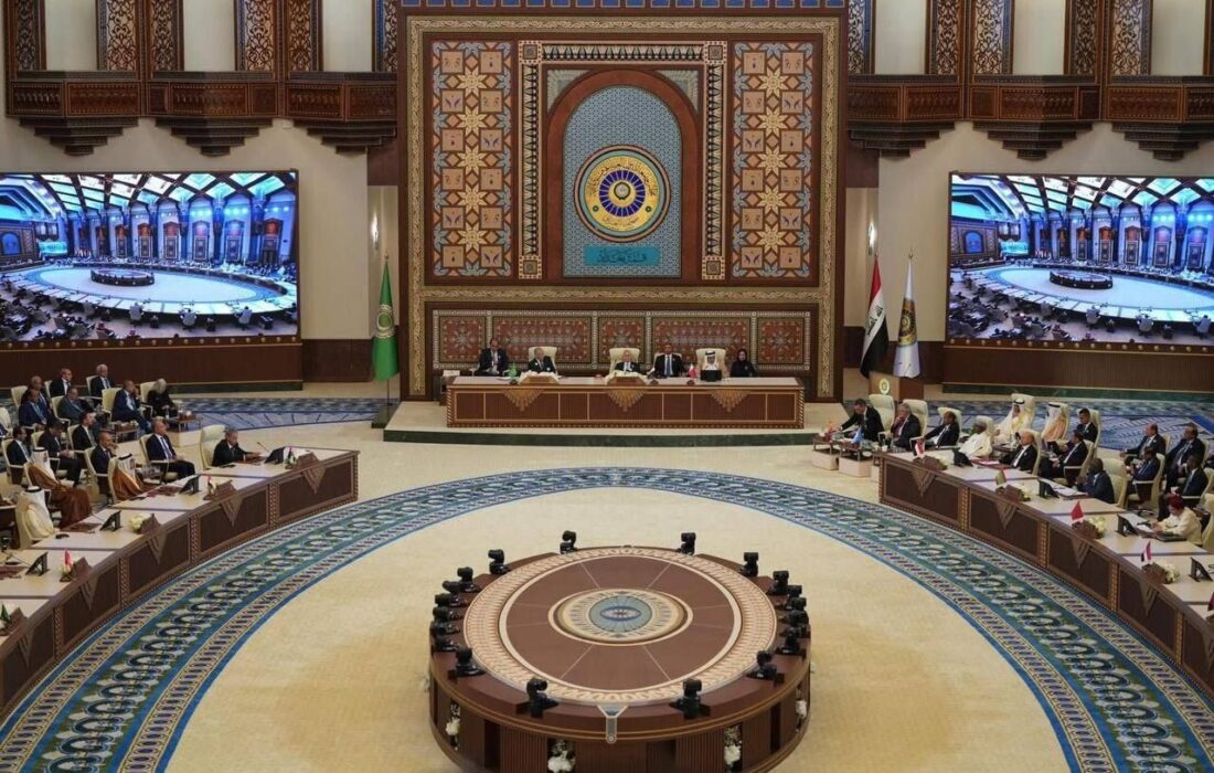 بیانیه پایانی نشست سران عرب در بغداد بر حمایت از مذاکرات ایران و آمریکا تاکید کرد
