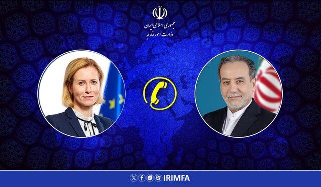 تماس تلفنی مسئول سیاست خارجی اتحادیه اروپا با عراقچی