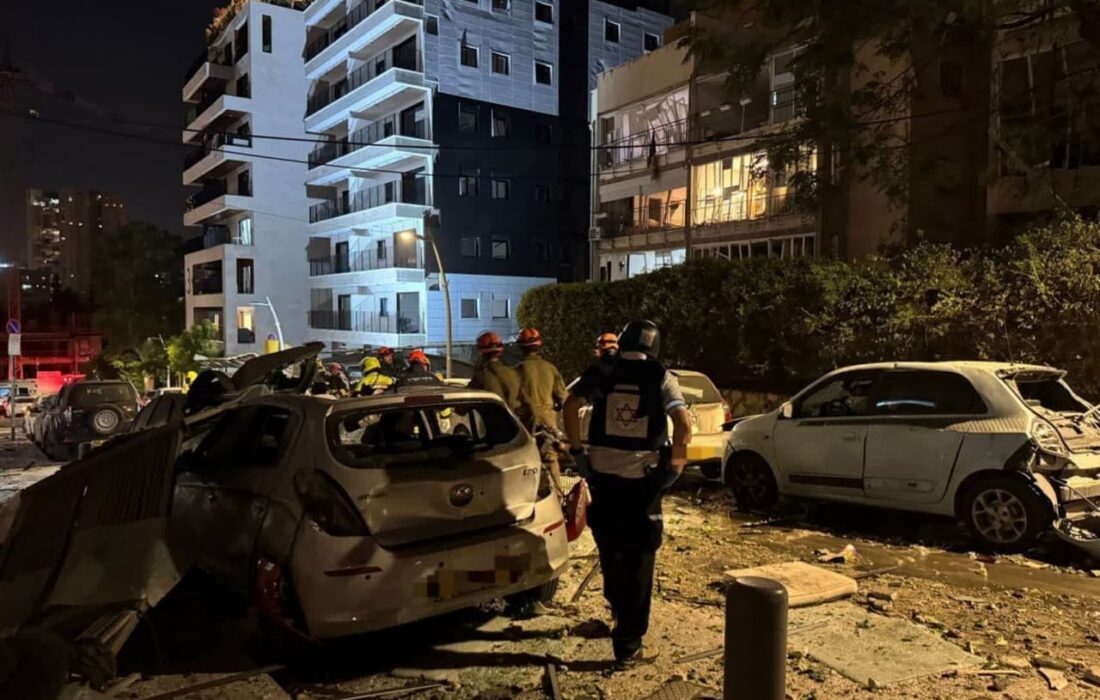 زخمی شدن ۴۰ صهیونیست در حملات موشکی ایران