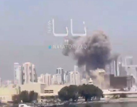حمله موشکی ایران به مرکز خدمات ناوگان پنجم ایالات متحده در بحرین