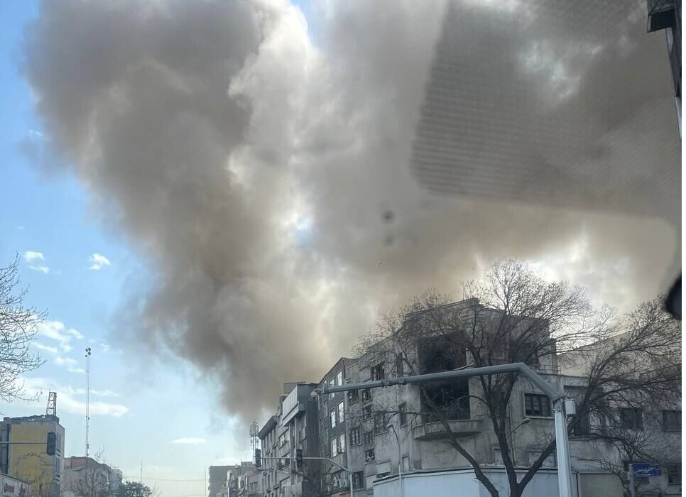 شنیده شدن صدای انفجار در مرکز شهر تهران