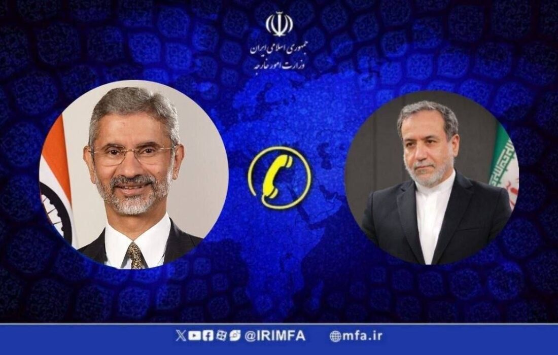 تماس تلفنی وزرای خارجه ایران و هند