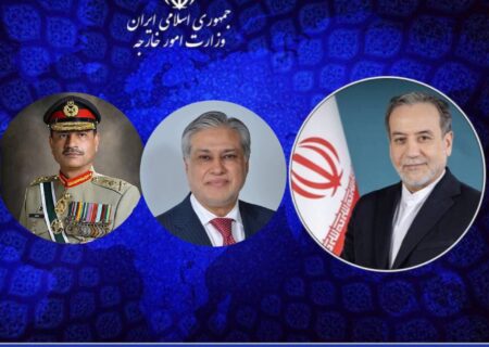 رایزنی تلفنی عراقچی با وزیر خارجه و فرمانده ارتش پاکستان