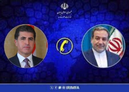 تحولات منطقه؛ محور تماس تلفنی نیچروان بارزانی با عراقچی