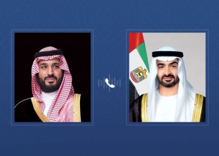 بررسی آخرین تحولات منطقه محور گفت وگوی تلفنی رئیس امارات و ولیعهد عربستان