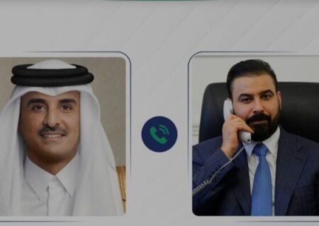 تماس تلفنی امیر قطر با نخست وزیر مامور تشکیل دولت عراق؛ الزیدی به دوحه دعوت شد