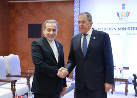 دیدار عراقچی و لاوروف در دهلی‌نو