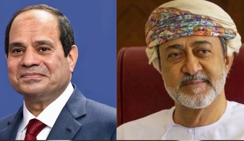 تأکید پادشاه عمان و رئیسجمهور مصر بر تقویت دیپلماسی در مذاکرات ایران و آمریکا