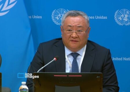 سفیر چین از قطعنامه آمریکا درباره تنگه هرمز انتقاد کرد