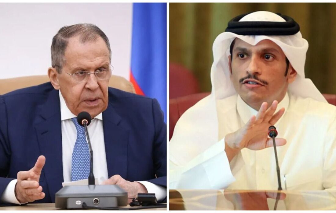وزیران خارجه روسیه و قطر درباره تنگه هرمز گفتوگو کردند