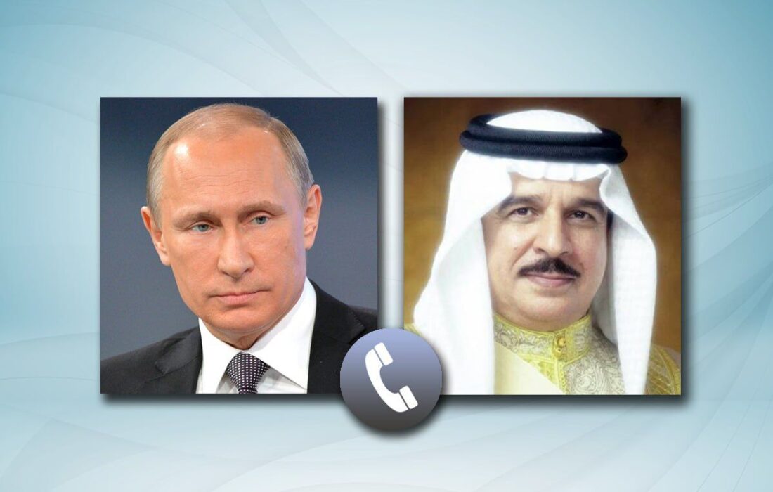 تأکید پوتین و پادشاه بحرین بر راهحل دیپلماتیک موضوع ایران