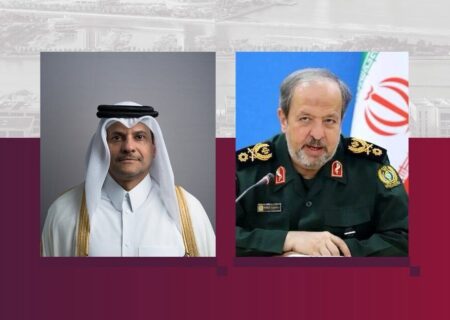 بررسی آخرین تحولات امنیتی منطقه در گفت‌ وگوی تلفنی مقامات وزارت دفاع قطر و ایران