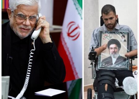 گفت‌وگوی عارف با جانباز جنگ رمضان؛ فداکاری رزمندگان دفاع مقدس سوم مایه افتخار است