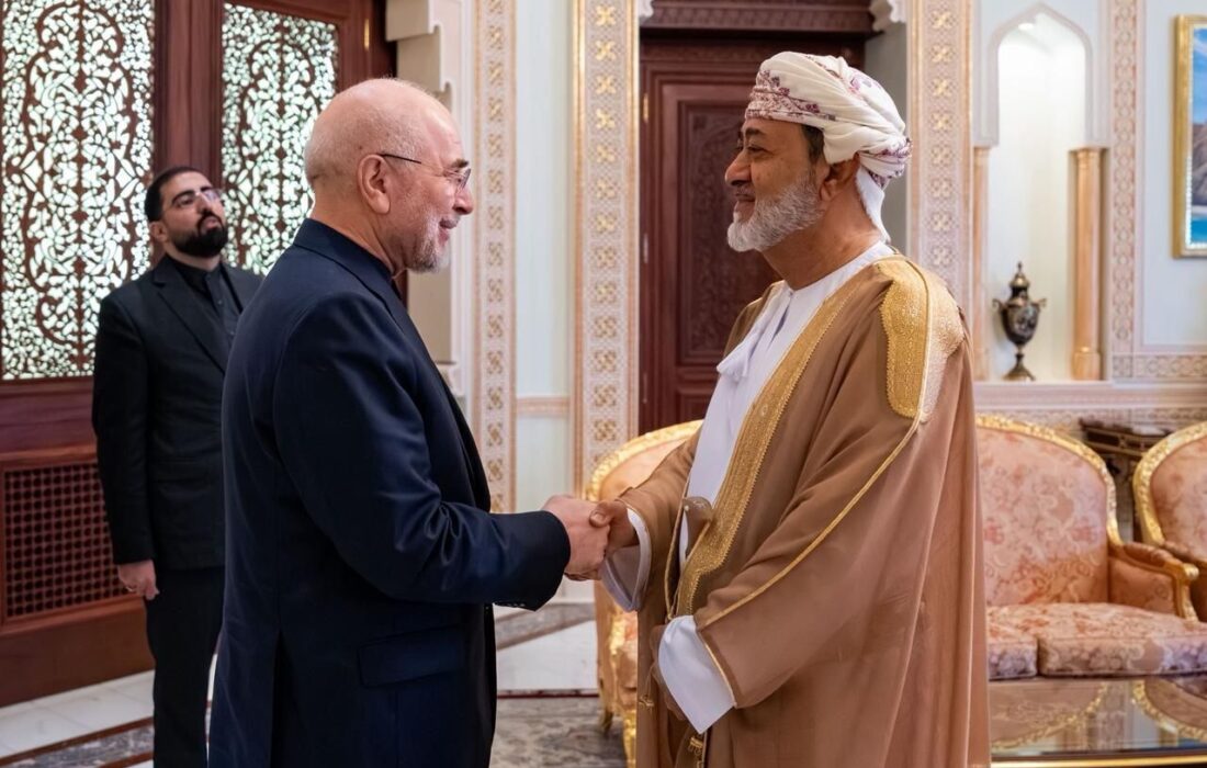 قالیباف با سلطان عمان دیدار و گفتوگو کرد