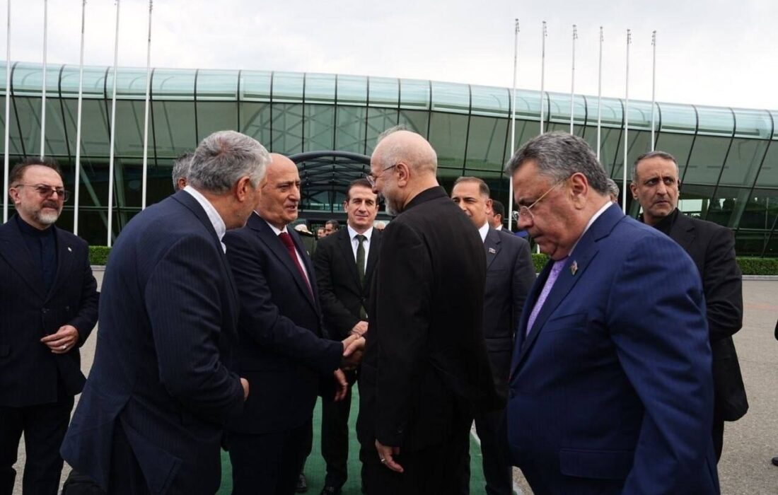 قالیباف باکو را به مقصد تهران ترک کرد