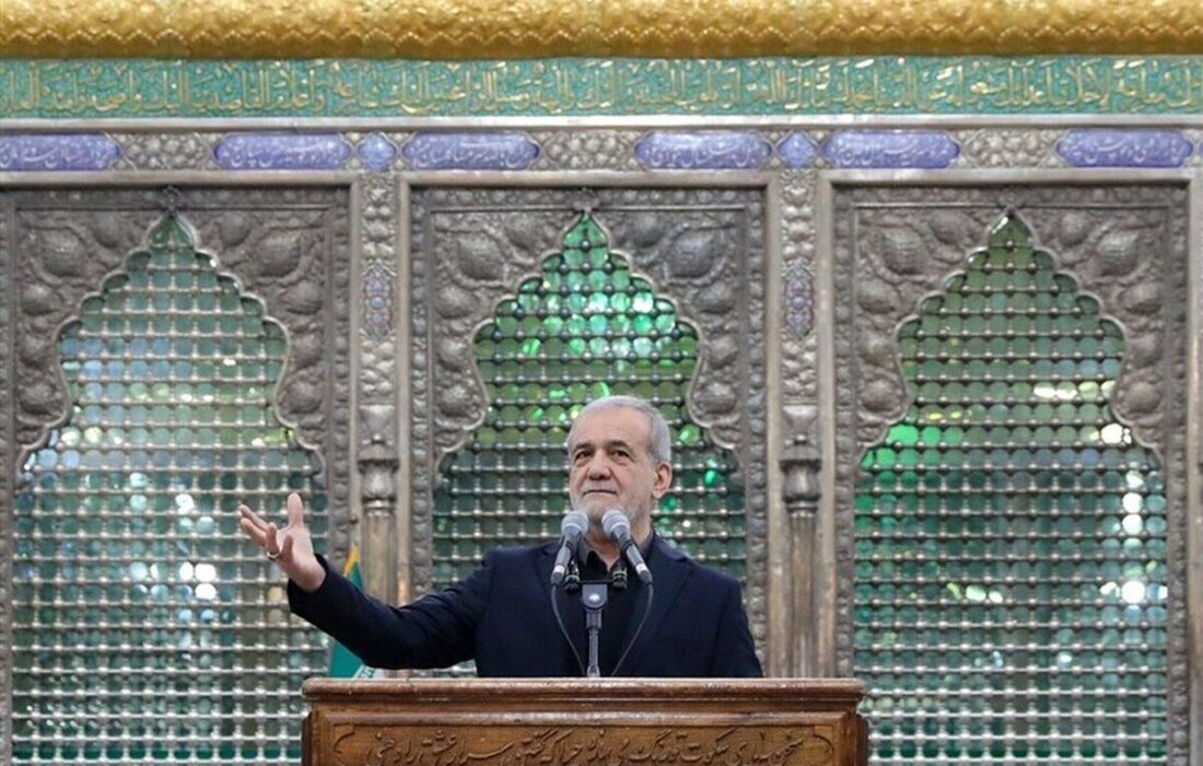 پزشکیان، سخنران مراسم شب عاشورای حسینی در حرم مطهر امام خمینی(ره)
