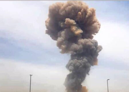چهار منطقه در شهرستان بوشهر مورد اصابت پرتابه دشمن قرار گرفت