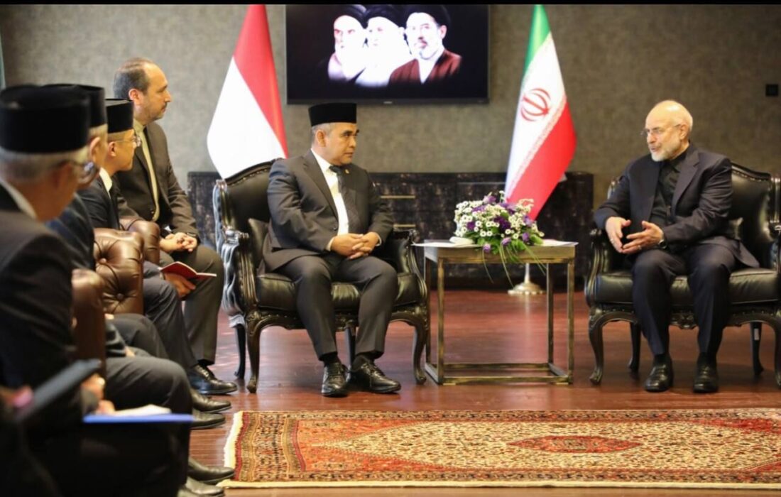 قالیباف در دیدار رئیس مجلس اندونزی:کسی میتواند با آمریکا مذاکره کند که آماده جنگ باشد