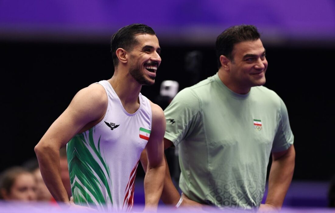 صعود تاریخی ۲ ژیمناست ترامپولین مردان ایران به فینال