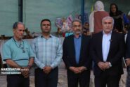 تأکید فرماندار لنجان بر حمایت از فعالیت اقتصادی بانوان در نمایشگاه صنایع دستی شاهلولاک