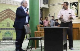 نشست صمیمی مسئولان لنجان با مردم لایبید