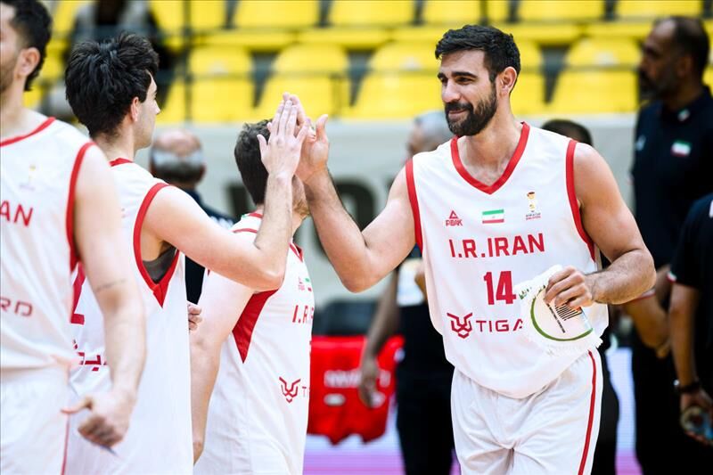 جدال ایران و بحرین برای حضور در جمع ۴ تیم برتر بسکتبال آسیا