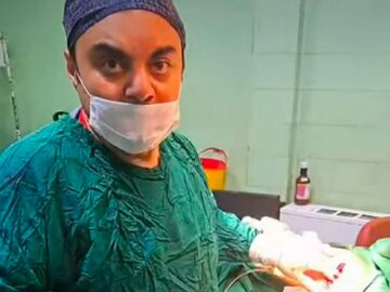 نجات کودک پارس‌آبادی از مرگ