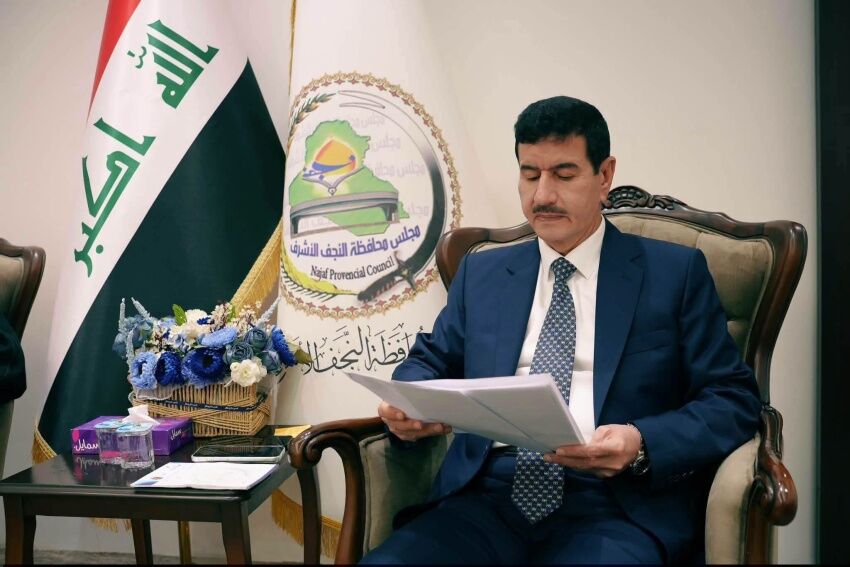 رئیس شورای استان نجف: دولت تجدید نظر کند