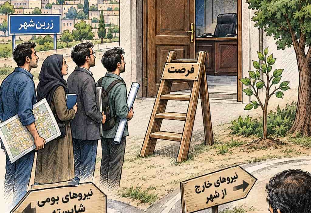 زرین‌شهر مدیر بومی کم دارد یا فرصت؟
