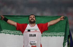 طیبی با رکوردشکنی طلایی شد/ هفتمین نشان زرین کاروان ایران