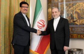 دیدار سفیر جدید ایران در قزاقستان با وزیر امور خارجه
