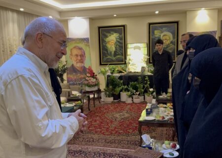 قالیباف: شهادت، پاداش صبر، رفتار و مظلومیت شهید لاریجانی بود