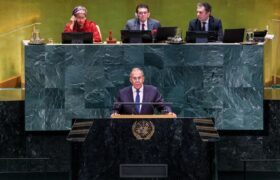 تأکید لاوروف بر غیرقانونی بودن تجاوز به ایران در مجمع عمومی سازمان ملل