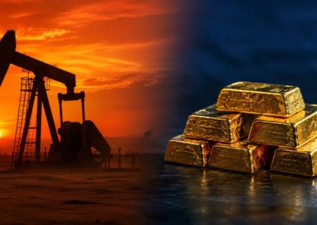 هفته پرنوسان بازار جهانی؛ نفت در مدار نوسان، طلا در مسیر صعود اندک