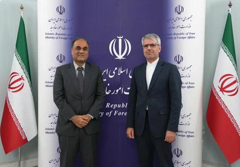 دیدار سفیر پاکستان با سخنگوی وزارت امور خارجه