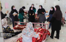 بازدید خبرنگاران شهرستان لنجان از مرکز توانبخشی شهید مدنی زرینشهر