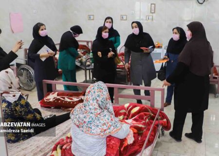 بازدید خبرنگاران شهرستان لنجان از مرکز توانبخشی شهید مدنی زرین‌شهر