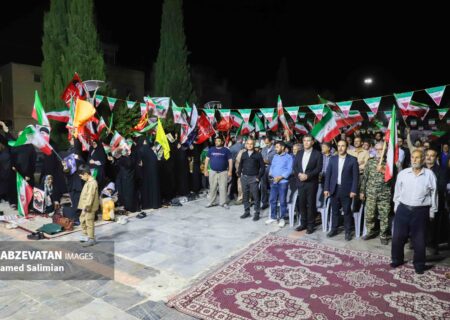 رزمایش بزرگ جان‌فدایان ایران در شهر سده لنجان