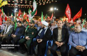 رزمایش «جان‌فدایان ایران» در شهر چمگردان